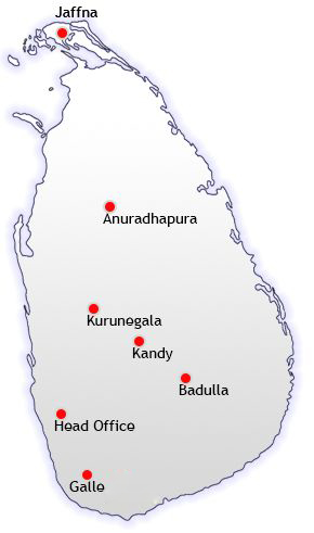 branch network map